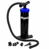 Heavy-Duty Dual Action Hand Pump with 4-Nozzle Adapters Attachments, Black by Aqua LEISURE -Pool Supplies Sales Store aqua leisure pool replacement parts aqx18967 64 1000