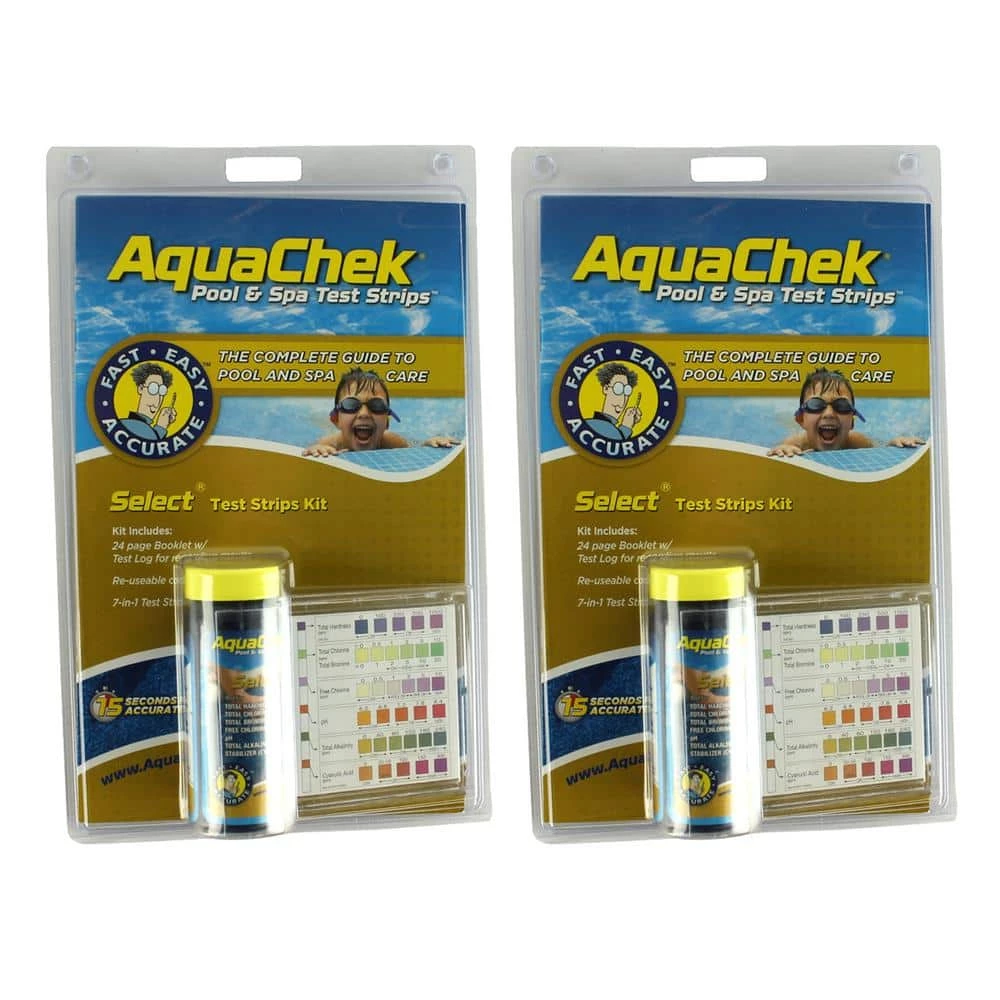 Pool 7-in-1 Test Strips Kit (2-Pack) by AquaChek 3 Pool 7-in-1 Test Strips Kit (2-Pack) by AquaChek