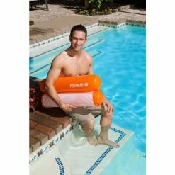 Vinyl Water Hammock Swimming Pool Float by Poolmaster 18 Vinyl Water Hammock Swimming Pool Float by Poolmaster -Pool Supplies Sales Store assorted orange yellow and blue poolmaster pool floats 60767 44 1000