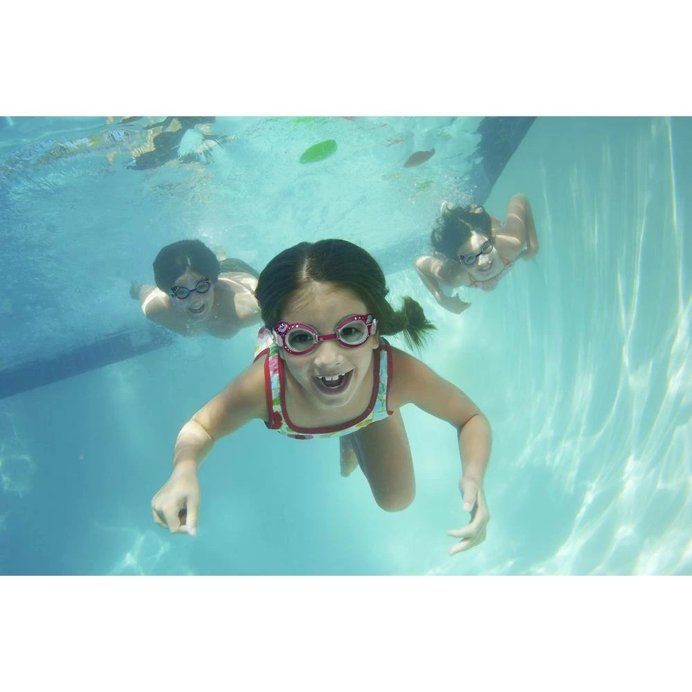 Multi-Color Fish Fun Swim Goggles (3-Pack) by Poolmaster 5 Multi-Color Fish Fun Swim Goggles (3-Pack) by Poolmaster - Image 3