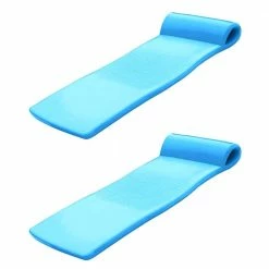Sunsation 70 in. Bahama Blue Foam Raft Lounger Pool Float (2-Pack) by TRC Recreation