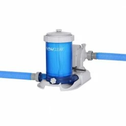 0 sq. ft. Flowclear Transparent Filter Above Ground Pool Pump 2500 GPH by Bestway
