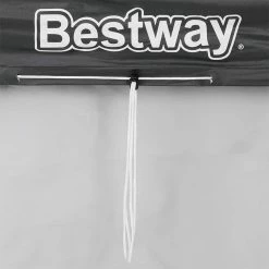 16 ft. Round PVC Pool Cover for Above Ground Pro Frame Pools by Bestway 13 16 ft. Round PVC Pool Cover for Above Ground Pro Frame Pools by Bestway -Pool Supplies Sales Store black bestway pool leaf nets 58249e bw 1f 1000