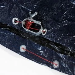 24 ft. Round Blue Above Ground Swimming Pool Winter Cover by Swimline -Pool Supplies Sales Store black blue swimline winter pool covers pco827 4f 1000