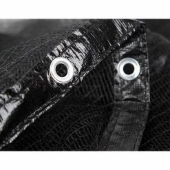 18 ft. Round Black Leaf Net Above Ground Pool Cover by Blue Wave 17 18 ft. Round Black Leaf Net Above Ground Pool Cover by Blue Wave -Pool Supplies Sales Store black blue wave pool leaf nets bwc504 1f 1000