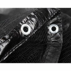 12 ft. x 20 ft. Oval Black Leaf Net Above Ground Pool Cover by Blue Wave -Pool Supplies Sales Store black blue wave pool leaf nets bwc520 1f 1000