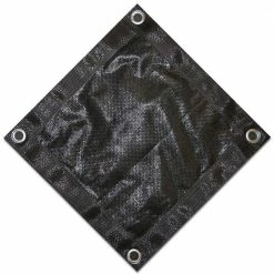 24 ft. Round Black Rugged Mesh Above Ground Winter Pool Cover by Blue Wave -Pool Supplies Sales Store black blue wave winter pool covers bwc608 c3 1000