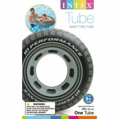 59252EP Inflatable Giant Tire Tube Raft Float For Pool Lake Ocean by Intex 10 59252EP Inflatable Giant Tire Tube Raft Float For Pool Lake Ocean by Intex -Pool Supplies Sales Store black intex pool floats 59252ep 1f 1000