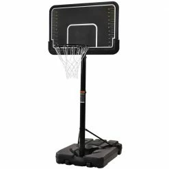 Black Portable 6.6-10ft Height Adjustment Basketball Hoop & Goal with Vertical Jump Measurement for Youth and Adults by Afoxsos -Pool Supplies Sales Store black pool toys hdmx710 1f 1000