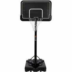 Black Portable 6.6-10ft Height Adjustment Basketball Hoop & Goal with Vertical Jump Measurement for Youth and Adults by Afoxsos -Pool Supplies Sales Store black pool toys hdmx710 d4 1000