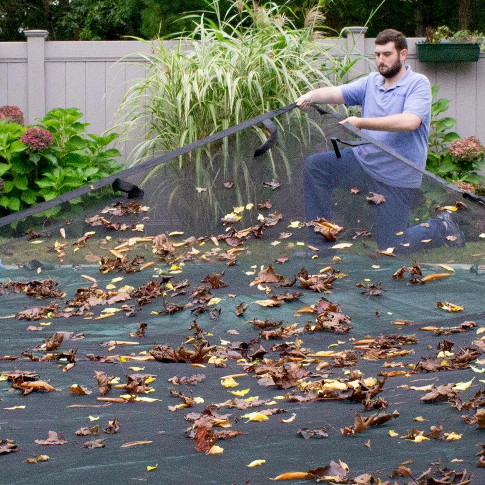Standard 25 ft. x 45 ft. Rectangular In Ground Pool Leaf Net by Robelle 5 Standard 25 ft. x 45 ft. Rectangular In Ground Pool Leaf Net by Robelle - Image 3