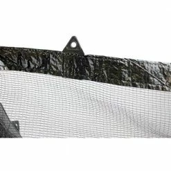 28 ft. Round Above Ground Swimming Pool Leaf Net Cover for Winter Cover by SWIMLINE -Pool Supplies Sales Store black swimline safety pool covers co928 fa 1000