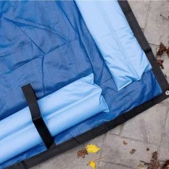 Premium Mesh XL 30 ft. x 50 ft. Rectangular Blue and Black Mesh In Ground Winter Pool Cover by Robelle 8 Premium Mesh XL 30 ft. x 50 ft. Rectangular Blue and Black Mesh In Ground Winter Pool Cover by Robelle -Pool Supplies Sales Store blue and black robelle winter pool covers 423050r 4f 1000