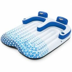 Hydro Force Indigo Wave 2-Person Inflatable Double Pool Lounger Float by Bestway