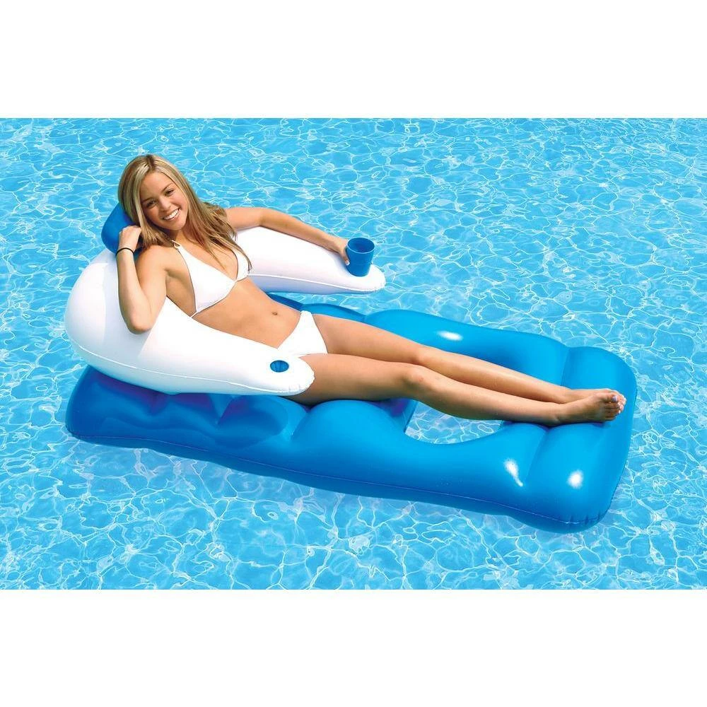 Classic Floating Swimming Pool Float Lounger by Poolmaster 5 Classic Floating Swimming Pool Float Lounger by Poolmaster - Image 3
