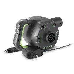 120-Volt PVC Quick Fill Cordless Inflatable Air Pump and Bestway Floating Island, Blue by Intex -Pool Supplies Sales Store blue intex pool floats 66641e 43105e bw fa 1000