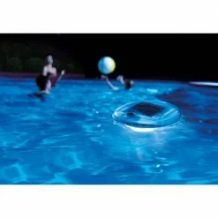 Solar Powered LED Floating Pool Night Light, Auto On Color Changing by Intex -Pool Supplies Sales Store blue intex pool lights 28695e 1f 1000