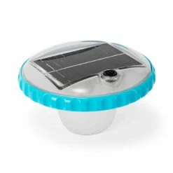 Solar Powered LED Floating Pool Night Light, Auto On Color Changing by Intex