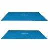9 ft. x 18 ft. Rectangular Solar Frame Set Swimming Pool Cover (2-Pack) by Intex -Pool Supplies Sales Store blue intex solar pool covers 2 x 29026e 64 1000