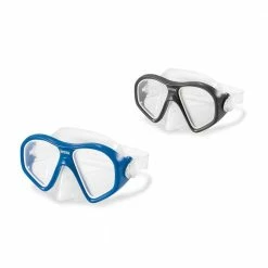 Reef Rider Diving Mask and Easy Flow Snorkel Set for Ages 14 Plus, Colors Vary by Intex