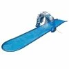 Slip and Slide Icebreaker Water Slide with Racing Raft and Water Sprayer by Jilong -Pool Supplies Sales Store blue jilong pool toys jl 97205 64 1000