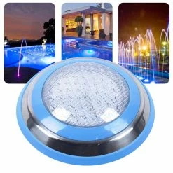 12-Volt 35-Watt LED Swimming Pool Lamp Underwater Pool Light by YIYIBYUS -Pool Supplies Sales Store blue pool lights hg wmtcxx 4680 c3 1000