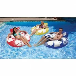 Blue Day Dreamer Swimming Pool Float Lounge by Poolmaster -Pool Supplies Sales Store blue poolmaster pool floats 06491 77 1000