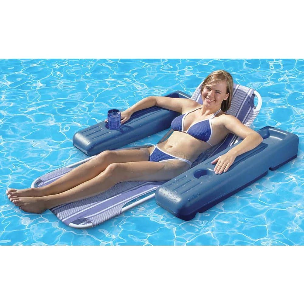 Caribbean Swimming Pool Floating Lounge by Poolmaster 4 Caribbean Swimming Pool Floating Lounge by Poolmaster - Image 2