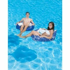 Catalina Swimming Pool Float Water Chair - 2 Pack by Poolmaster -Pool Supplies Sales Store blue poolmaster pool floats 85620 40 1000