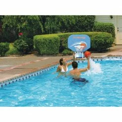 Pro Rebounder Plastic Swimming Poolside Basketball Game by Poolmaster -Pool Supplies Sales Store blue poolmaster pool toys 72783 4f 1000