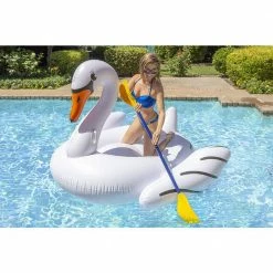 Blue Convertible Oars and Boat Paddles for Swimming Pool or Lake by Poolmaster -Pool Supplies Sales Store blue poolmaster swim gear 87490 fa 1000