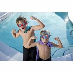 Blue and Red Splash Heroes Swim Goggles (2-Pack) by Poolmaster -Pool Supplies Sales Store blue red poolmaster swim gear 94002 44 1000