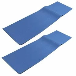 Hydro Tools 9 in. x 36 in. Vinyl Rectangular Standard Bead Above Ground Swimming Pool Ladder Mat (2-Pack) by Swimline