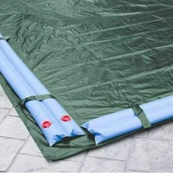 1 ft. x 8 ft. Double Inground Swimming Pool Winter Cover Water Tube (12-Pack) by Swimline -Pool Supplies Sales Store blue swimline winter pool covers 12 x acc18du 44 1000
