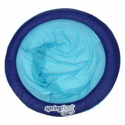 Dark Blue Spring Float Papasan Floating Seat by Swimways