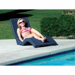 Terra Sol Sonoma Blue Poolside Swimming Pool Lounge by SwimWays 9 Terra Sol Sonoma Blue Poolside Swimming Pool Lounge by SwimWays -Pool Supplies Sales Store blue swimways pool floats 6060052 1f 1000