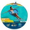 Spring Float Blue Papasan Floating Pool Seat with Hyper-Flate Valve by SwimWays