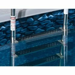 Premium Stainless Steel In-Pool Ladder for Above Ground Pools by Blue Wave -Pool Supplies Sales Store blue wave pool ladders ne1145 66 1000