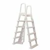 A-Frame Flip Up Pool Ladder for Above Ground Pools by Blue Wave -Pool Supplies Sales Store blue wave pool ladders ne1222 64 1000