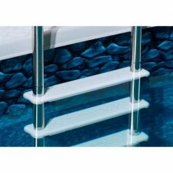 Stainless Steel In-Pool Ladder for Above Ground Pools by Blue Wave -Pool Supplies Sales Store blue wave pool ladders ne122ss 66 1000