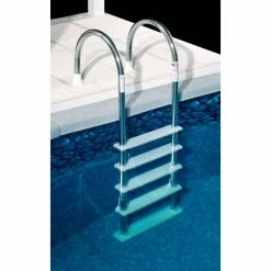 Stainless Steel In-Pool Ladder for Above Ground Pools by Blue Wave -Pool Supplies Sales Store blue wave pool ladders ne122ss c3 1000