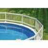 Above Ground Pool Fence Kit (8 Section) by Blue Wave -Pool Supplies Sales Store blue wave pool safety equipment ne145 64 1000
