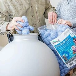 FilterBalls Blu - 1 bag equals 2 bags of sand -Pool Supplies Sales Store cartridge pool filters blu 1 44 1000