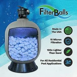 FilterBalls Blu - 1 bag equals 2 bags of sand -Pool Supplies Sales Store cartridge pool filters blu 1 4f 1000
