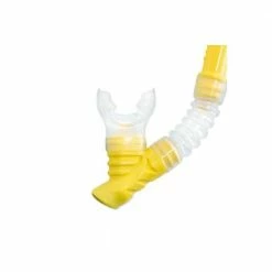 Wave Rider Hypoallergenic Latex Free Mask and Easy Flow Snorkel Set (2-Pack) by Intex -Pool Supplies Sales Store clear and yellow intex swim gear 2 x 55647e 4f 1000