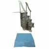 4-Step Grand Entry Steps Plus Mat Pad for Above Ground Swimming Pool by Confer Plastics -Pool Supplies Sales Store confer plastics pool ladders ccxag 87956 64 1000