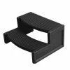 Handi-Step Spa 2-Step Resin for Above Ground Pool by Confer -Pool Supplies Sales Store confer pool ladders hs2 blk 64 1000