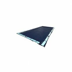 20 ft. x 40 ft. Rectangular Dark Blue In-Ground Swimming Pool Winter Cover with Water Tubes by Swimline -Pool Supplies Sales Store dark blue top black underside swimline winter pool covers co82545r 16 x acc110du 44 1000