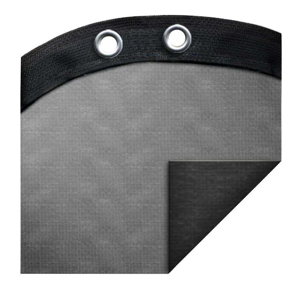 Ultra 18 ft. x 33 ft. Oval Dove Gray Solid Above Ground Winter Pool Cover by Robelle 5 Ultra 18 ft. x 33 ft. Oval Dove Gray Solid Above Ground Winter Pool Cover by Robelle - Image 3