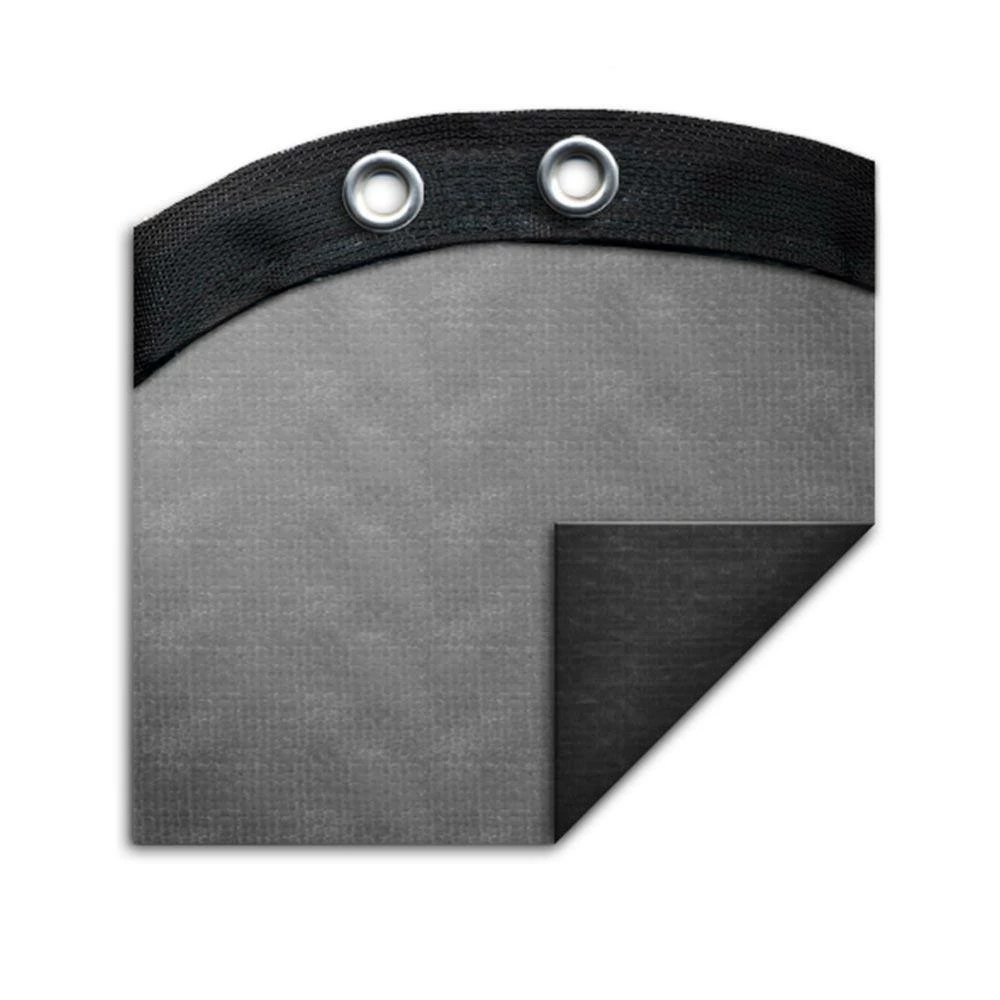 Ultra 28 ft. Round Dove Gray Solid Above Ground Winter Pool Cover by Robelle 4 Ultra 28 ft. Round Dove Gray Solid Above Ground Winter Pool Cover by Robelle - Image 2